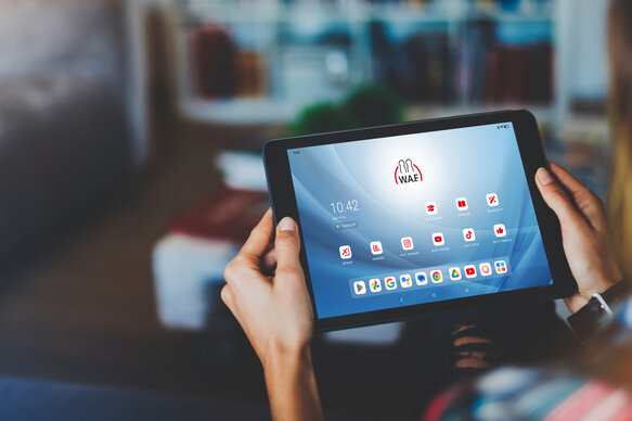Seminare mit Tablet bei der W.A.F. Seminare mit Tablet bei der W.A.F.