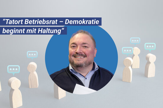 Benjamin Swierkot mit „Tatort Betriebsrat – Demokratie beginnt mit Haltung“ Benjamin Swierkot mit „Tatort Betriebsrat – Demokratie beginnt mit Haltung“
