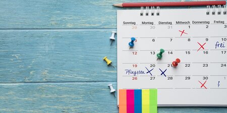 Kalender blauer Hintergrund Kalender blauer Hintergrund