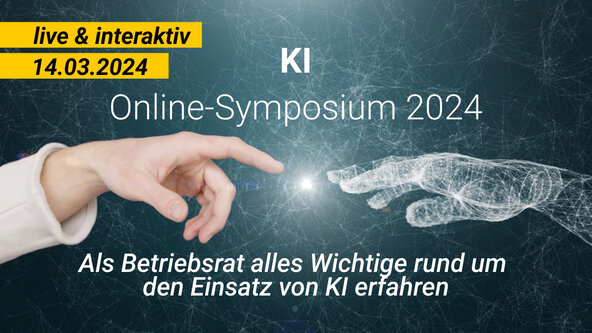 Das Online-Symposium Künstliche Intelligenz findet am 14. März 2024 statt