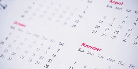 Kalender, bei dem die Amtszeit des Betriebsrats eingetragen ist. Kalender, bei dem die Amtszeit des Betriebsrats eingetragen ist.