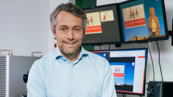Kai Vierck ist Mitarbeiter im Bereich Live Regie und Videoschnitt