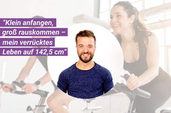 Mathias Mester „ Klein anfangen, groß rauskommen – mein verrücktes Leben auf 142,5 cm“ Mathias Mester „ Klein anfangen, groß rauskommen – mein verrücktes Leben auf 142,5 cm“