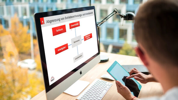 2 Betriebsräte nehmen an einem Webinar der W.A.F. teil 2 Betriebsräte nehmen an einem Webinar der W.A.F. teil