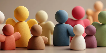 Figuren in verschiedenen Farben und Formen Figuren in verschiedenen Farben und Formen